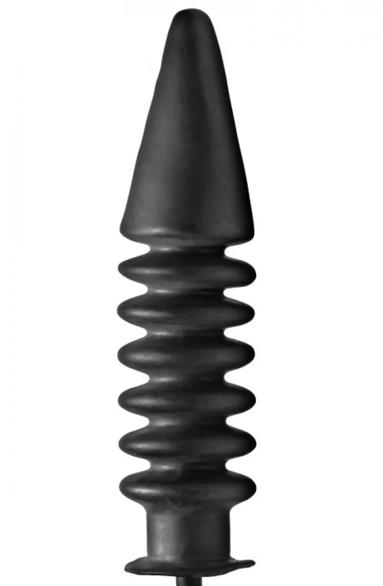 Master Series Unique Anal Toys | Butt Plugs>Accordian XL Inflatable Plug