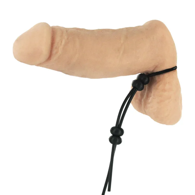 Trinity Vibes Penis Rings>Adjustable Cock-And-Ball Tie
