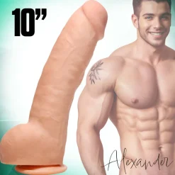 Raging Cockstars Realistic Dildos>Annihilating Alexander Huge 10 Inch Realistic Dildo