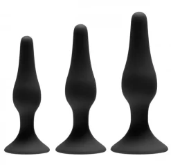 Greygasms Starter Bdsm & Bondage Kits | Anal Starter Toys>Apprentice Silicone 3pc Anal Trainer Set