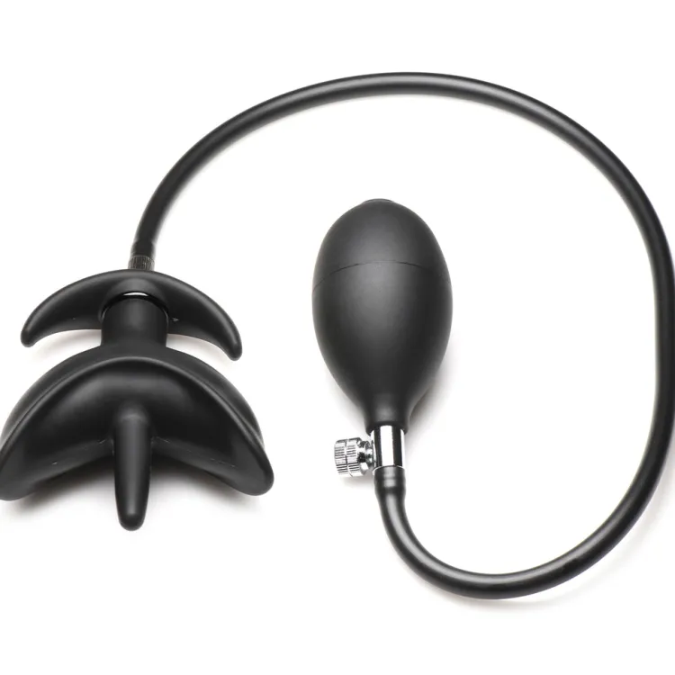Master Series Unique Anal Toys>Ass Bound Anchor Inflatable Silicone Anal Plug