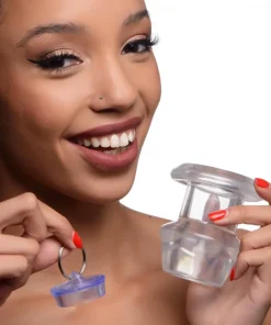 Master Series Unique Anal Toys | Butt Plugs>Ass Bung Clear Hollow Anal Dilator with Plug