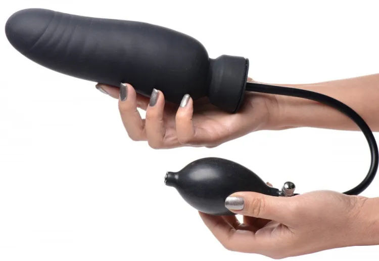 Master Series Silicone Dildos | Large Dildos>Ass-Pand Inflatable Silicone Dildo