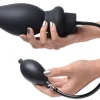 Master Series Unique Anal Toys | Butt Plugs>Ass-Pand Large Inflatable Silicone Anal Plug