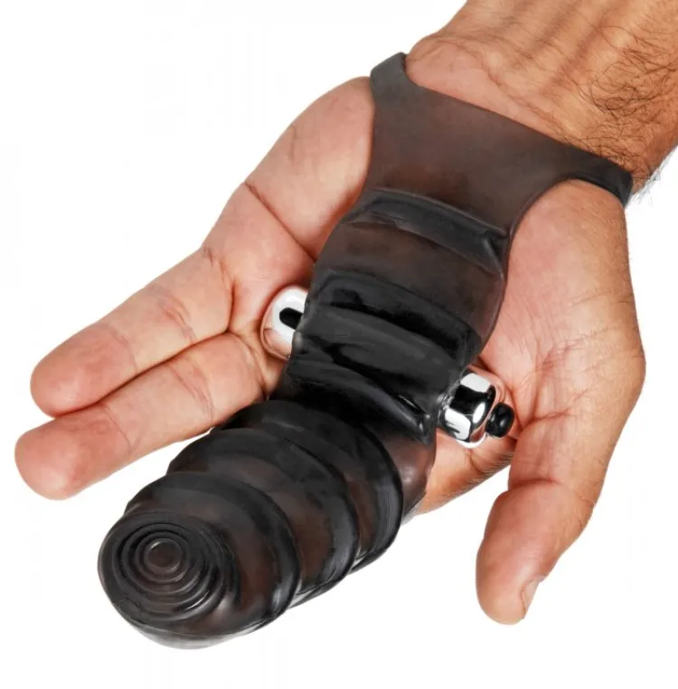 Master Series Insertable & Realistic Dildo Vibrators | G-Spot Vibrators>Bang Bang Vibrating Finger Glove