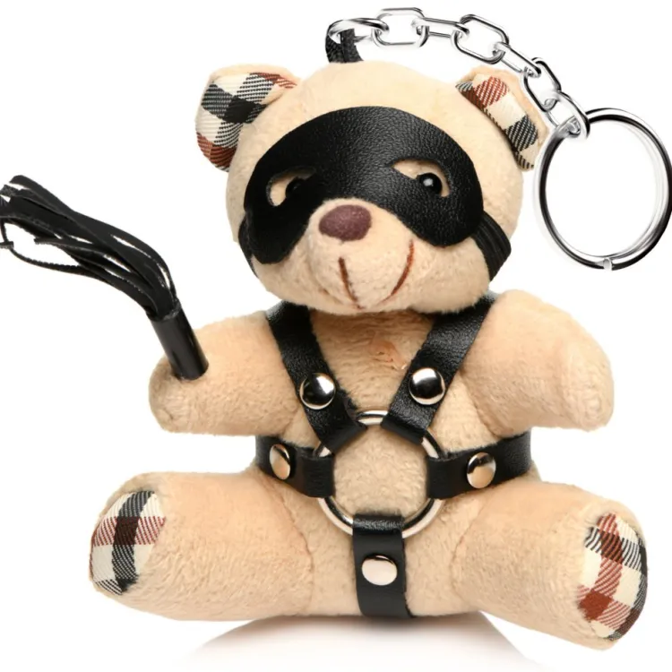 Master Series Games & Novelties>BDSM Teddy Bear Keychain