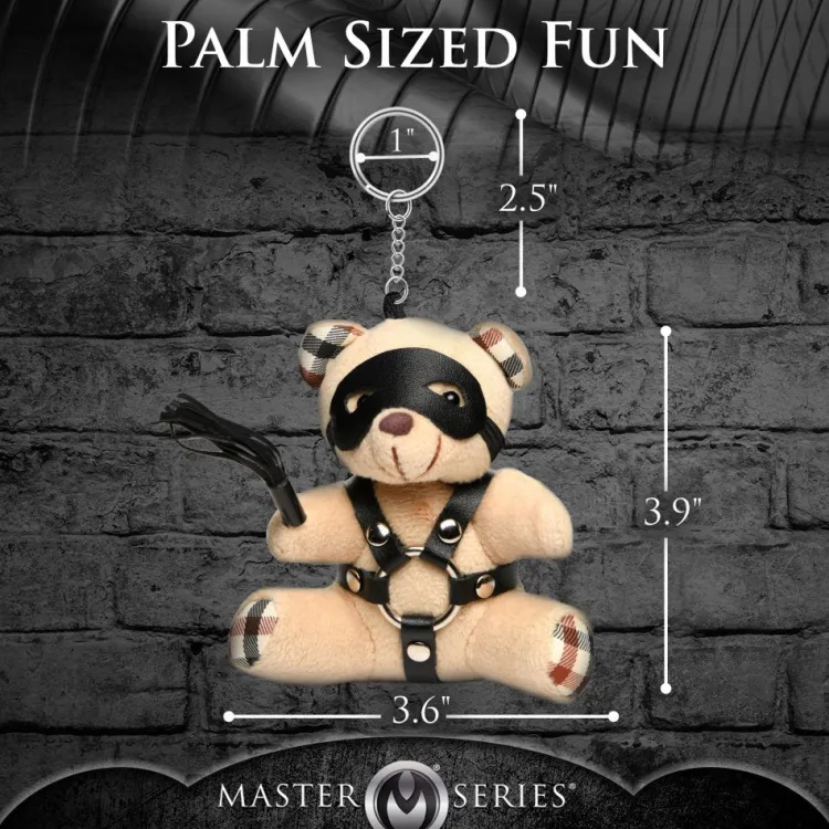 Master Series Games & Novelties>BDSM Teddy Bear Keychain