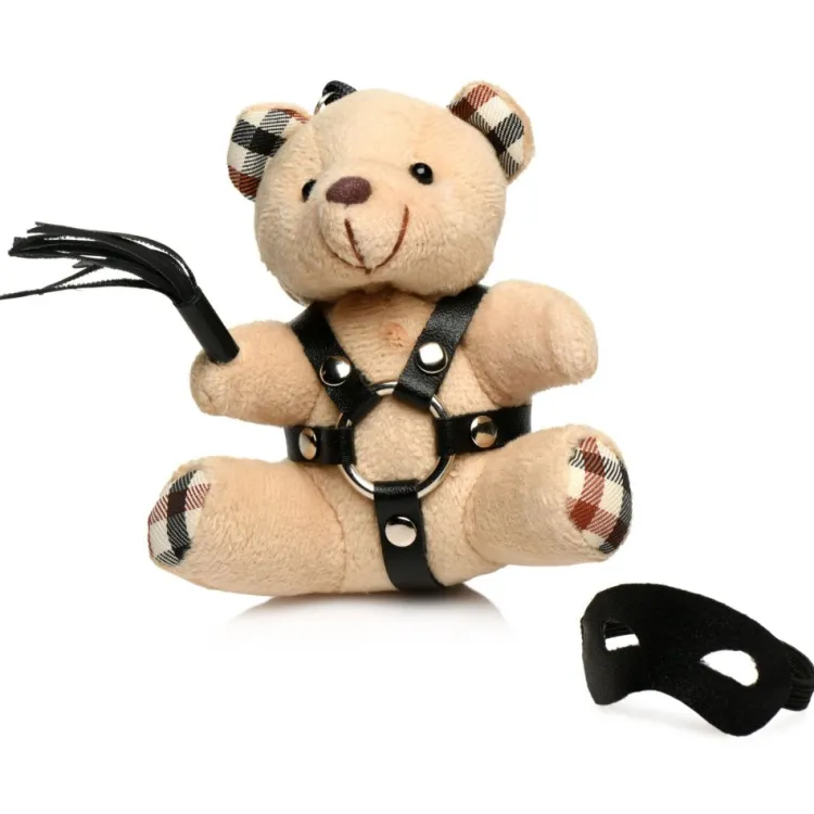 Master Series Games & Novelties>BDSM Teddy Bear Keychain