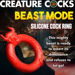 Creature Cocks Penis Rings>Beast Mode Silicone Cock Ring