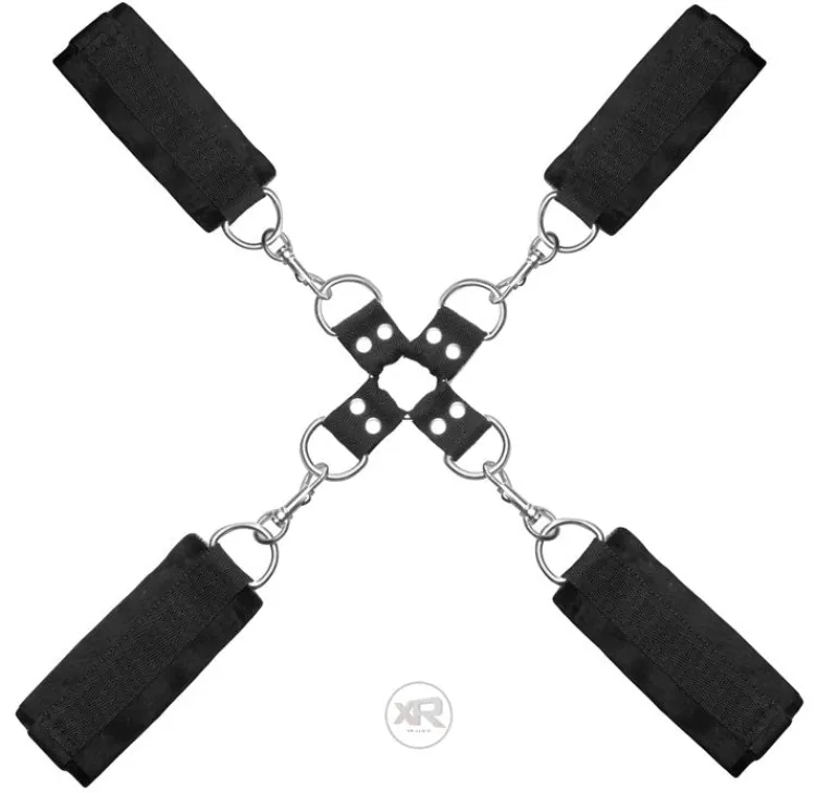 Frisky Sex Toy Kits & Collections | Starter Bdsm & Bondage Kits>Beginner Fleece Hog-Tie Kit