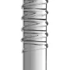 Master Series Glass Dildos | Non-Representational Dildos>Behemoth Ribbed XL Dildo