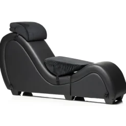 Master Series Luxury Toys | Sex Furniture, Swings, & More>Black Kinky Couch Sex Chaise with Love Pillows