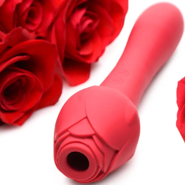 Bloomgasm Silicone Vibrators | Waterproof Vibrators>Sweet Heart Rose Vibrator