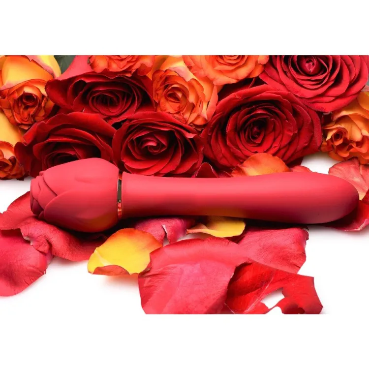 Bloomgasm Silicone Vibrators | Waterproof Vibrators>Sweet Heart Rose Vibrator