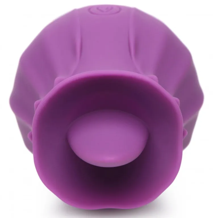 Bloomgasm Silicone Vibrators | Waterproof Vibrators>Wild Violet 10X Silicone Clit Licking Stimulator (Purple)