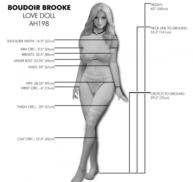 NextGen Dolls Ultra Realistic Sex Toys | Realistic & Lifelike Sex Dolls>Boudoir Brooke Love Doll