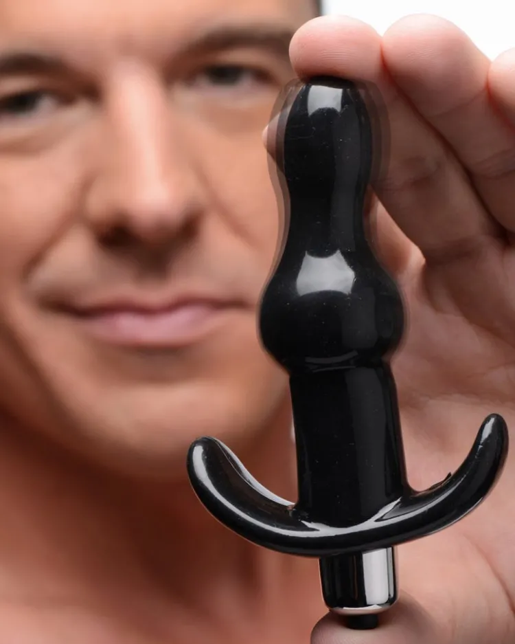 Frisky Vibrating Butt Plugs | Butt Plugs>Bumpy Vibrating Anal Plug