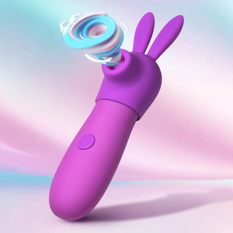 Shegasm Travel Essentials | Silicone Vibrators>Bunny Sidekick Suction Clit Stimulator