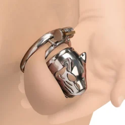 Master Series Chastity Devices | Penis Rings>Caged Cougar Locking Chastity Cage