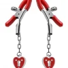 Master Series Nipple Clamps & Stimulators>Captive Heart Nipple Clamps