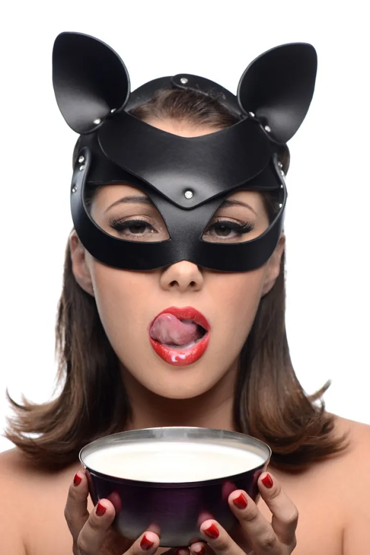 Tailz Ball Gags & Mouth Restraints | Masks & Dress-Up Accessories>Cat Tail Anal Plug and Mask Set