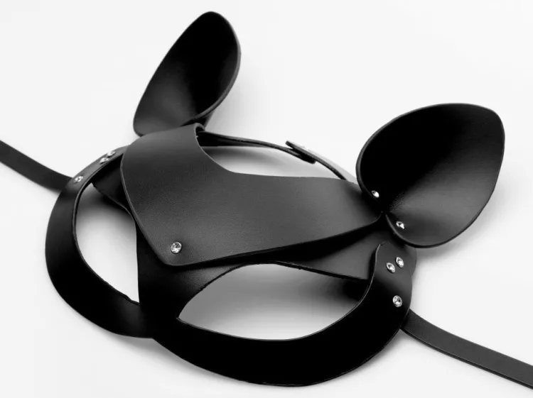 Tailz Ball Gags & Mouth Restraints | Masks & Dress-Up Accessories>Cat Tail Anal Plug and Mask Set