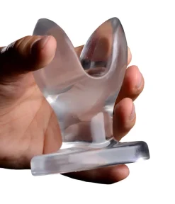 Master Series Unique Anal Toys | Butt Plugs>Clear Anchor Anal Plug