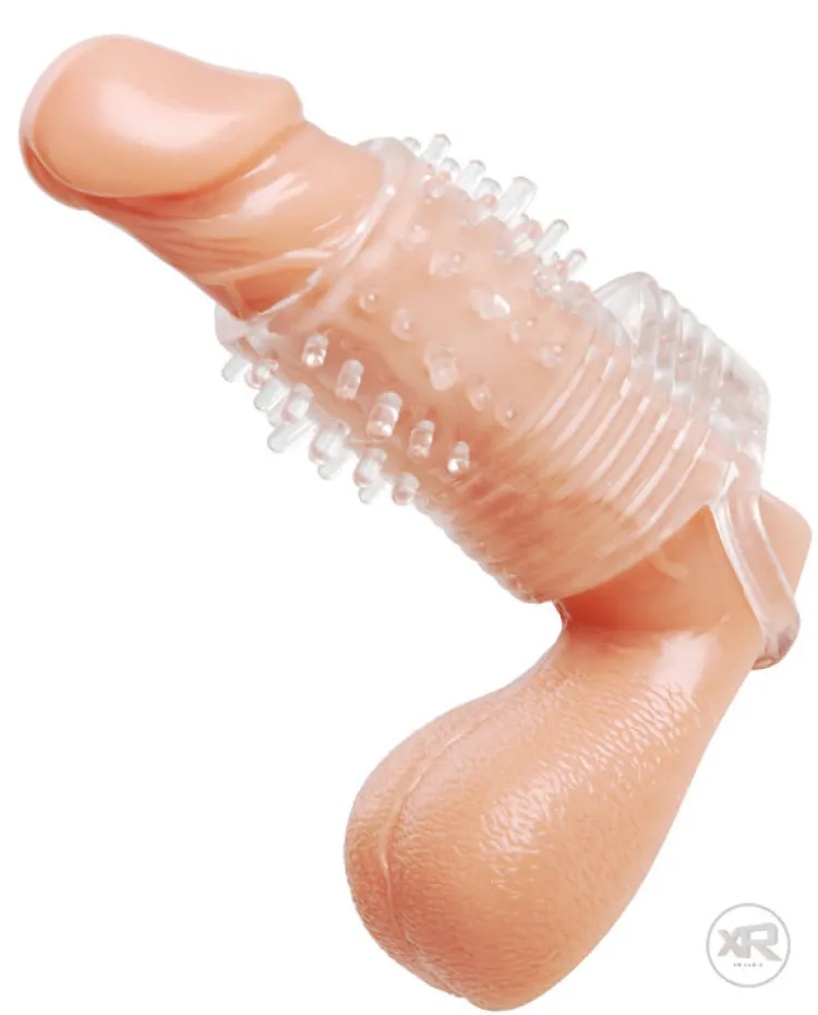 Size Matters Penis Extenders & Sleeves>Clear Sensations Textured Sleeve
