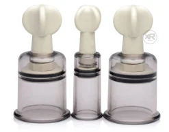 Size Matters Nipple Clamps & Stimulators | Female Enhancement>Clit and Nipple Suckers Set