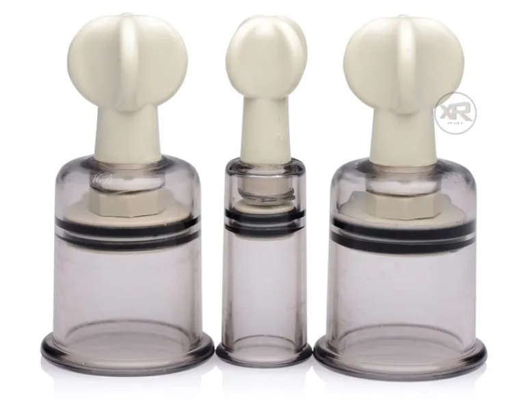 Size Matters Nipple Clamps & Stimulators | Female Enhancement>Clit and Nipple Suckers Set