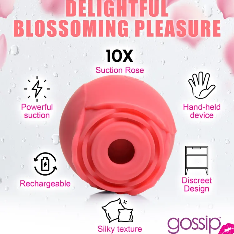 gossip Waterproof Vibrators | Unique Vibrators>Clitoral Rose Stimulator