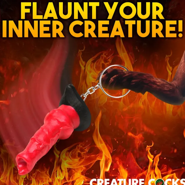 Creature Cocks Games & Novelties>Mini Dildo Keychain