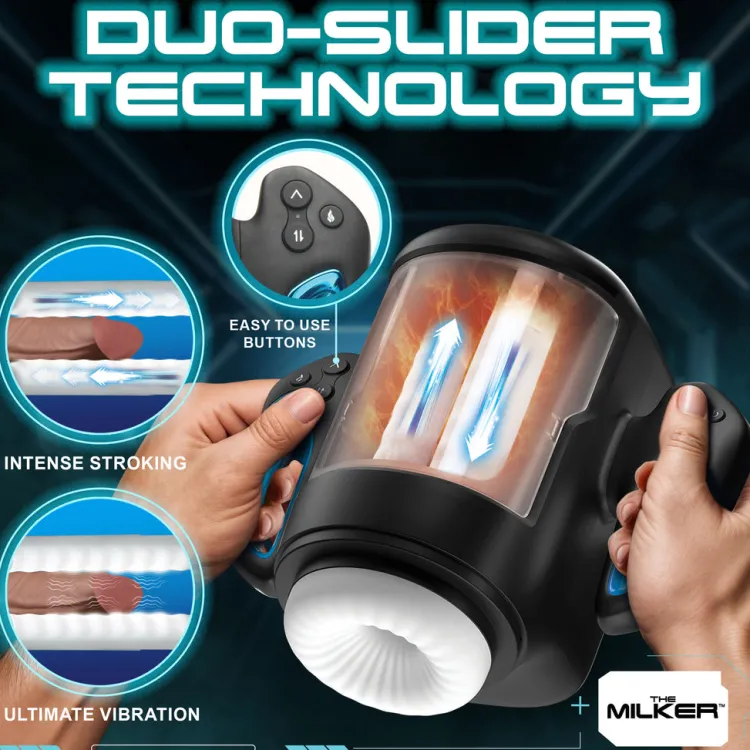 The Milker Automatic & Hands-Free Masturbators | Vibrating Strokers>Cyber Milker Stroking & Vibrating Masturbator