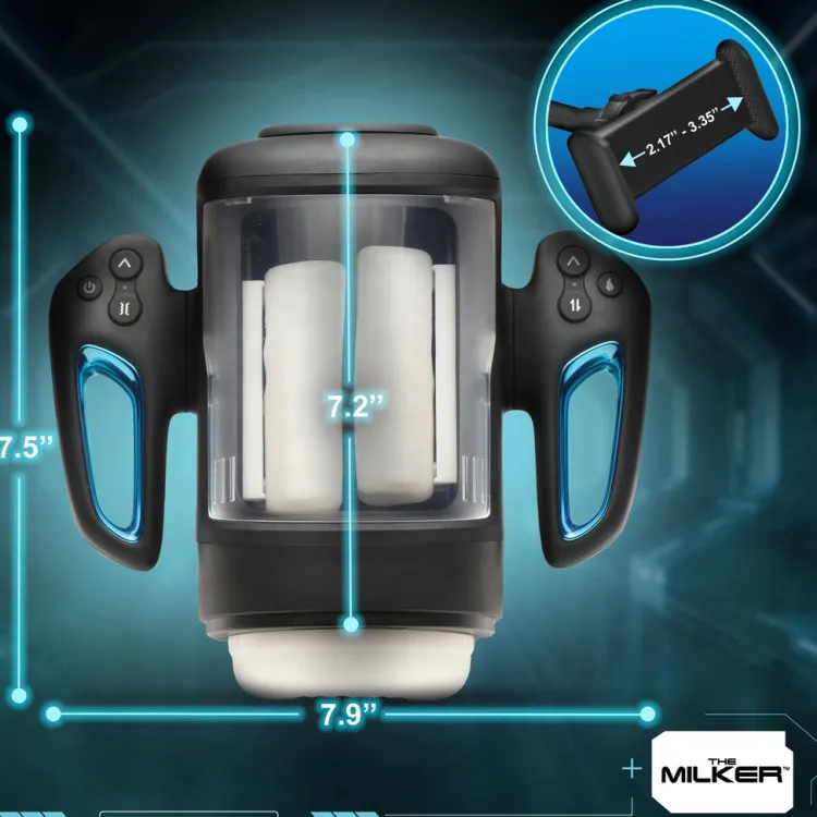 The Milker Automatic & Hands-Free Masturbators | Vibrating Strokers>Cyber Milker Stroking & Vibrating Masturbator
