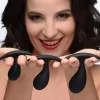 Master Series Butt Plugs | Anal Starter Toys>Dark Droplets 3 Piece Curved Anal Trainer Set