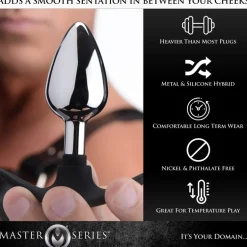 Master Series Butt Plugs | Aluminum & Steel Dildos & Insertables><noscript><img width=