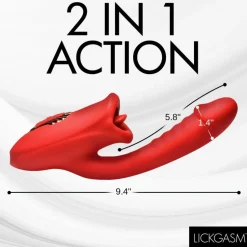 Lickgasm Rabbit & Dual Stimulation Vibrators | Silicone Vibrators><noscript><img width=