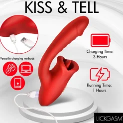 Lickgasm Rabbit & Dual Stimulation Vibrators | Silicone Vibrators><noscript><img width=