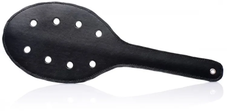 STRICT Impact: Whips, Crops & Spankers>Deluxe Rounded Paddle with Holes