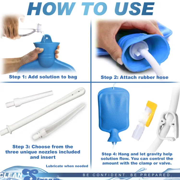 Clean Stream Anal Douches & Enemas | Anal Starter Toys>Deluxe Shower Enema Kit