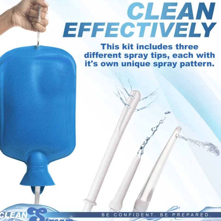 Clean Stream Anal Douches & Enemas | Anal Starter Toys>Deluxe Shower Enema Kit