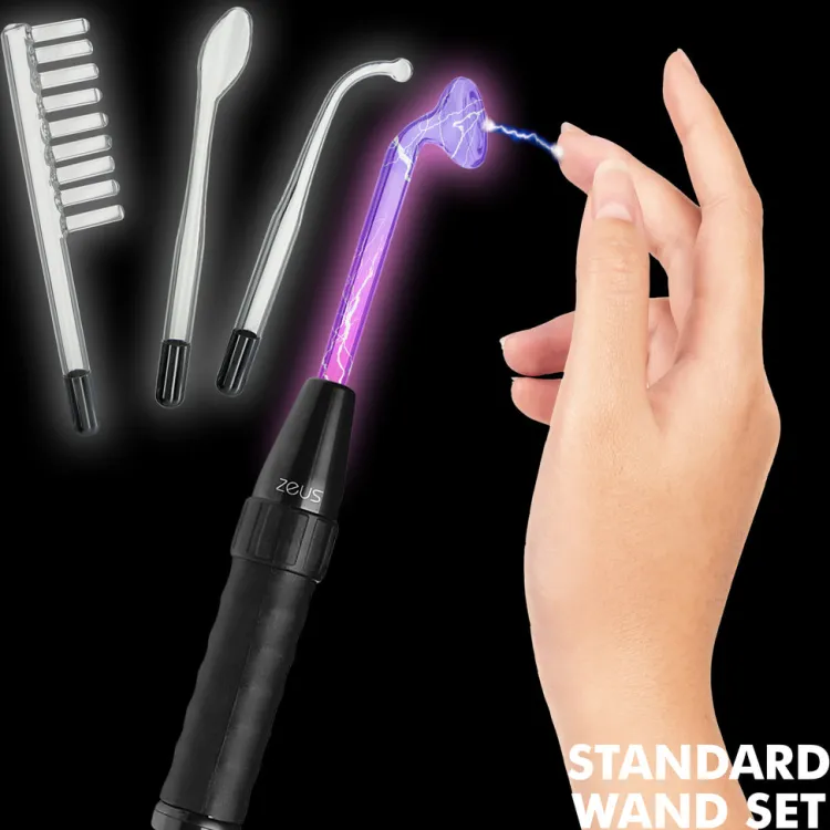 Zeus Electrosex Electro Sex | Sensation Play, Tools & Accessories>Deluxe Twilight Wand Kit