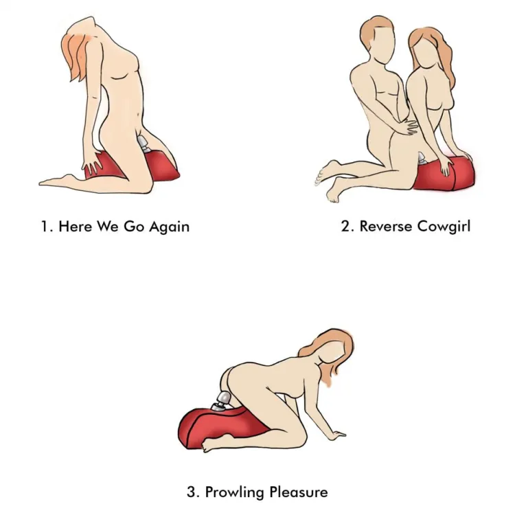 Bedroom Bliss Sex Furniture, Swings, & More | Sex Furniture>Deluxe Wand Saddle Cushion