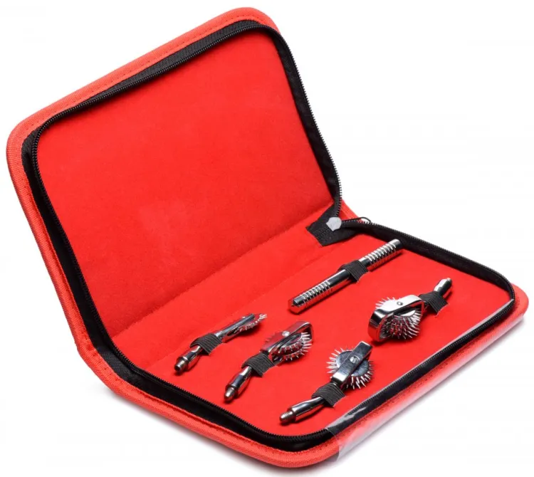 Master Series Medical Equipment | Sensation Play, Tools & Accessories>Deluxe Wartenberg Wheel Set with Travel Case