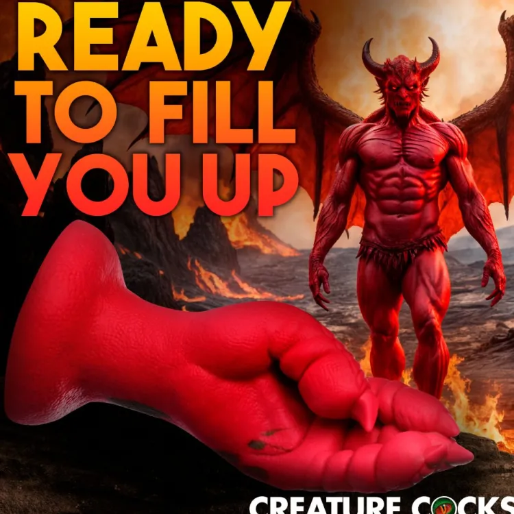 Creature Cocks Silicone Dildos | Large Dildos>Demon Claw Fisting Silicone Dildo