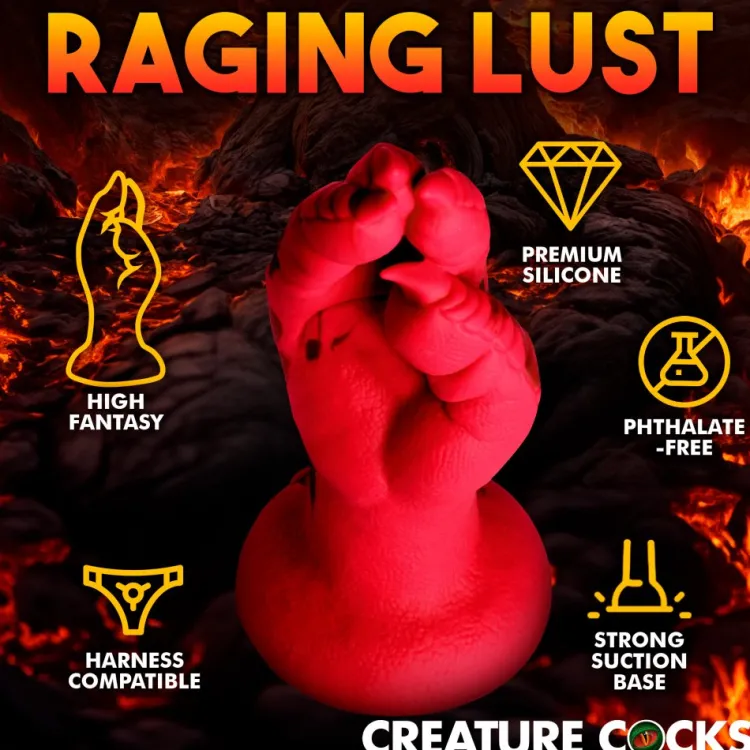 Creature Cocks Silicone Dildos | Large Dildos>Demon Claw Fisting Silicone Dildo