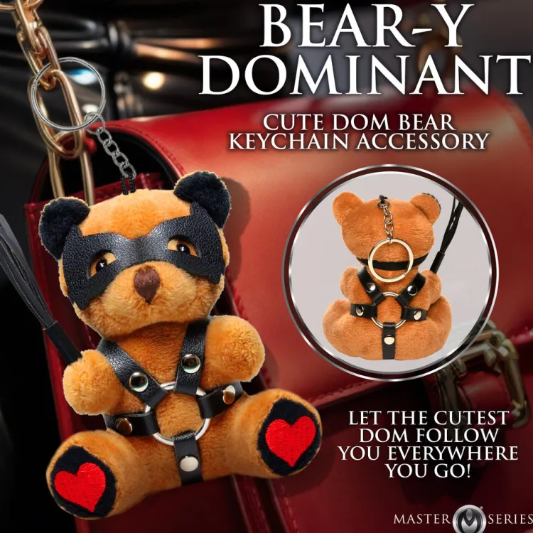 Master Series Games & Novelties>Dom Bear Keychain