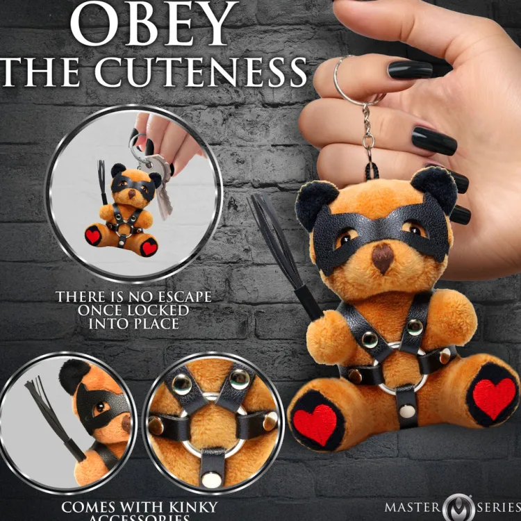 Master Series Games & Novelties>Dom Bear Keychain