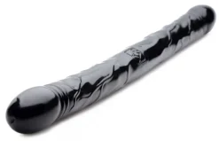 Master Series Double Ended & Penetration Dildos>Double Ended Black Dildo