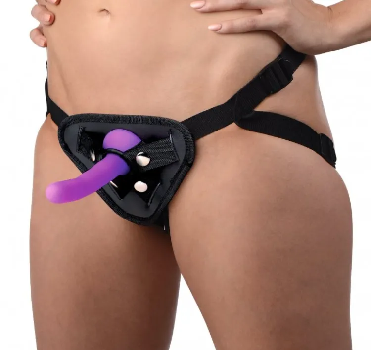 Strap U Anal Pegging Toys | Harness Compatible Dildos>Double G Deluxe Vibrating Strap On Kit
